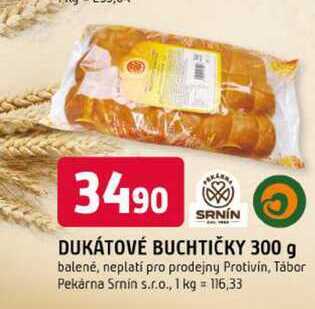 SRNIN DUKÁTOVÉ BUCHTIČKY 300 g 