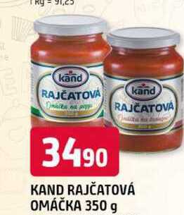 KAND RAJČATOVÁ OMÁČKA 350 g 
