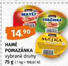 HAMÉ POMAZÁNKA 75 g