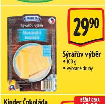  Sýrařův výběr  100 g  