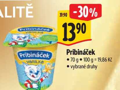 Pribináček 70 g