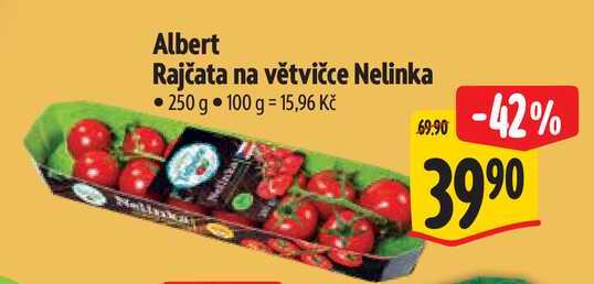 Albert Rajčata na větvičce Nelinka 250 g 
