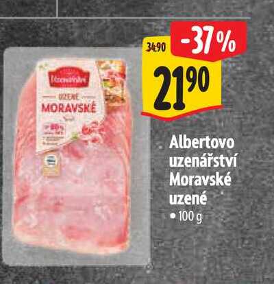 Albertovo uzenářství Moravské uzené 100 g