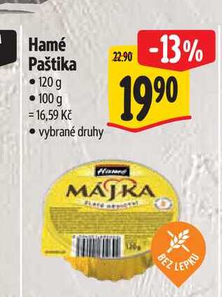 Hamé Paštika 120 g