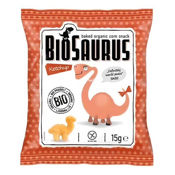 Biosaurus BIO snack s kečupem Košík.cz