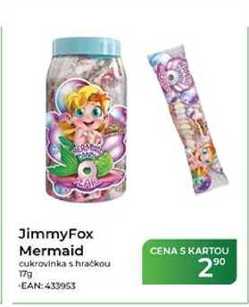 JimmyFox Mermaid cukrovinka s hračkou 17g