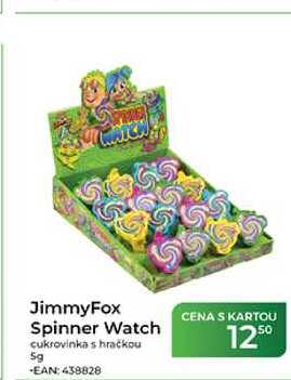 JimmyFox Spinner Watch cukrovinka s hračkou 5g