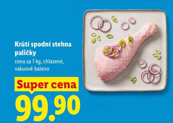 Krůtí spodní stehna paličky, cena za 1 kg
