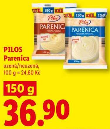 PILOS Parenica, uzená/neuzená, 100 g