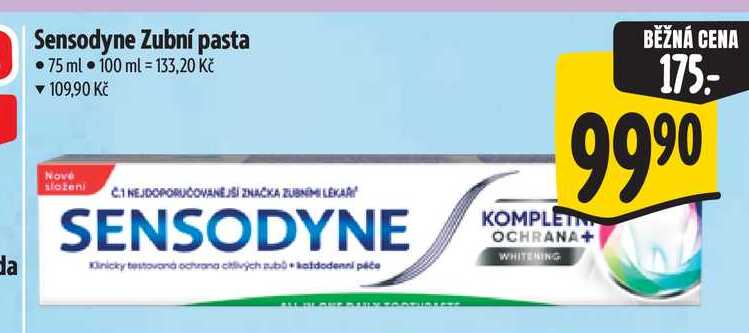 Sensodyne Zubní pasta  75 ml Albert