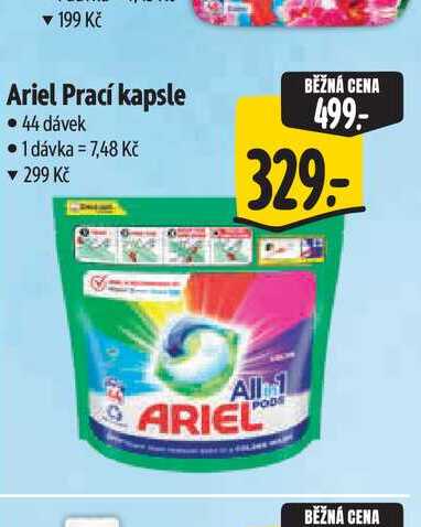 Ariel Prací kapsle  44 dávek Albert