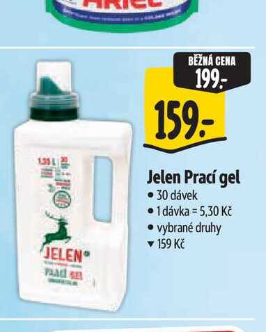 Jelen Prací gel 30 dávek Albert