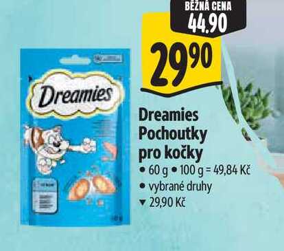 Dreamies Pochoutky pro kočky 60 g
