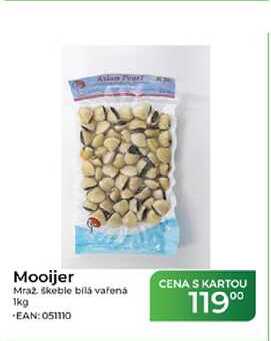 Mooijer Mraž. škeble bílá vařená 1kg
