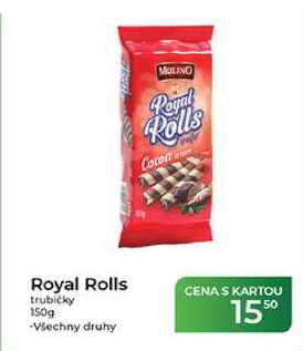 Royal Rolls trubičky 150g