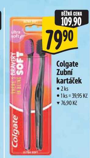 Colgate Zubní kartáček 2 ks Albert