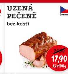 UZENÁ PEČENĚ bez kosti 100g
