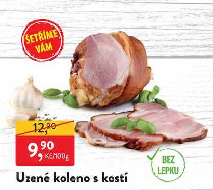 Uzené koleno s kostí 100g