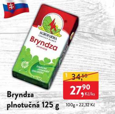 Bryndza plnotučná 125 g