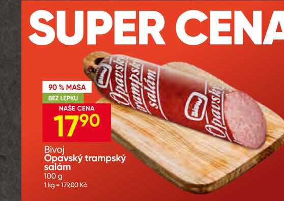 Opavský trampský salám 100 g