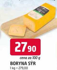 BORYNA SÝR 100 g