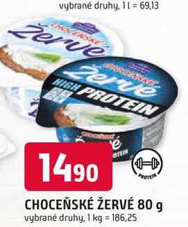 CHOCEŇSKÉ ŽERVÉ 80 g