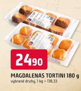 MAGDALENAS TORTINI 180 g 
