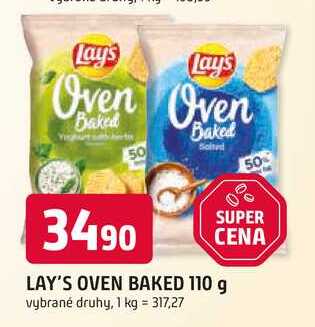 LAY'S OVEN BAKED 110 g 