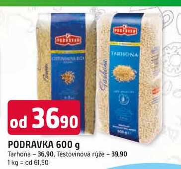 PODRAVKA 600 g Tarhoña