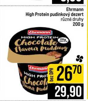 Ehrmann High Protein pudinkový dezert různé druhy 200 g