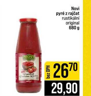 Novi pyré z rajčat rustikální original 680 g