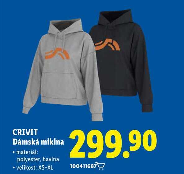 CRIVIT Dámská mikina