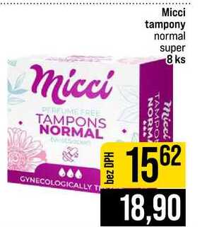 Micci tampony normal super 8 ks JIP