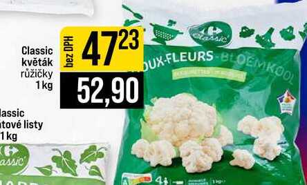 Classic květák růžičky 1kg
