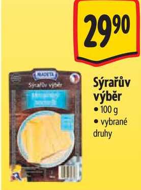 Sýrařův výběr, 100 g 