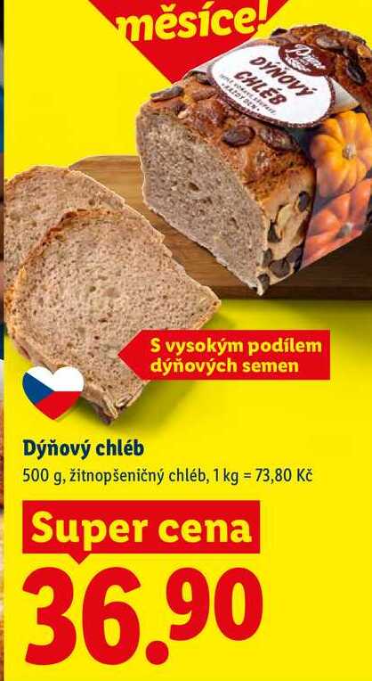 Dýňový chléb, 500 g 
