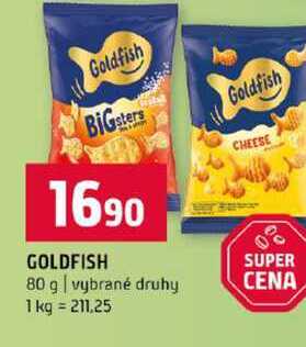 GOLDFISH 80 g vybrané druhy