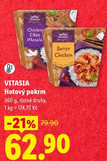 VITASIA Hotový pokrm, 360 g, různé druhy