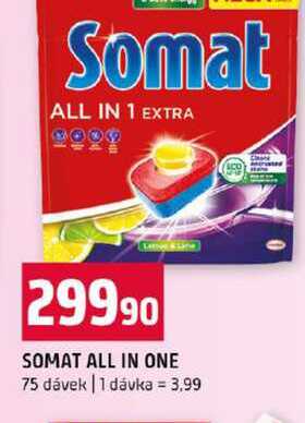 SOMAT ALL IN ONE 75 dávek