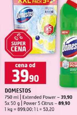Domes 750 ml Extended Power 5x 50 g Power 5 Citrus Terno