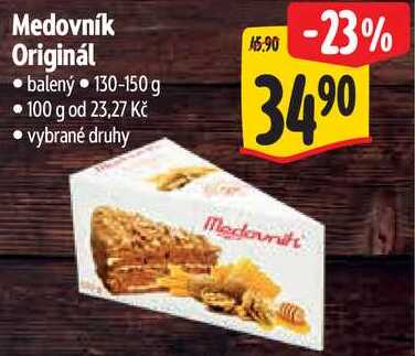 Medovník Originál, 130-150 g