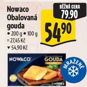 Nowaco Obalovaná gouda, 200 g