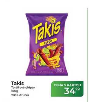 Takis Tortillové chipsy 100g