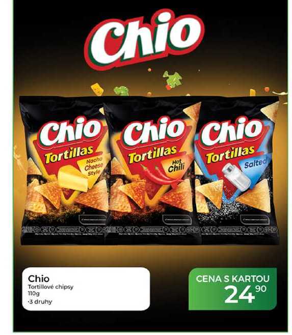 Chio Tortillové chipsy 110g