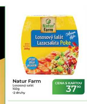 Natur Farm Lososový salát 160g