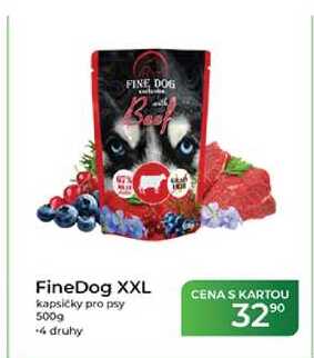 FineDog XXL kapsičky pro psy 500g
