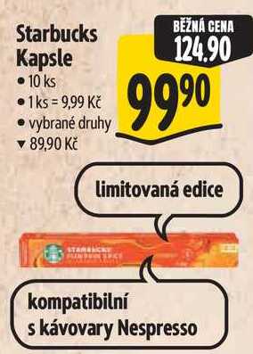 Starbucks Kapsle, 10 ks