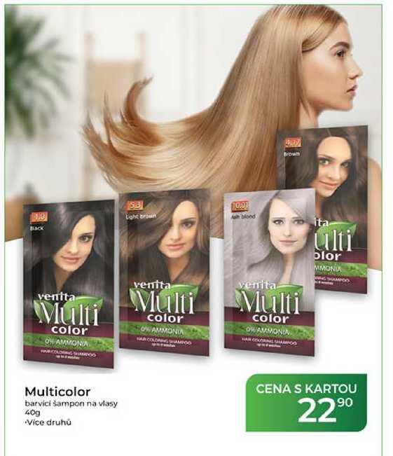 Multicolor barvící šampon na vlasy 40g