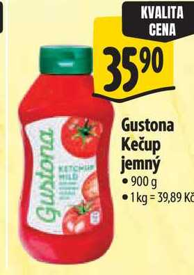 Gustona Kečup jemný, 900 g