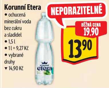 Korunní Etera, 1,5 l